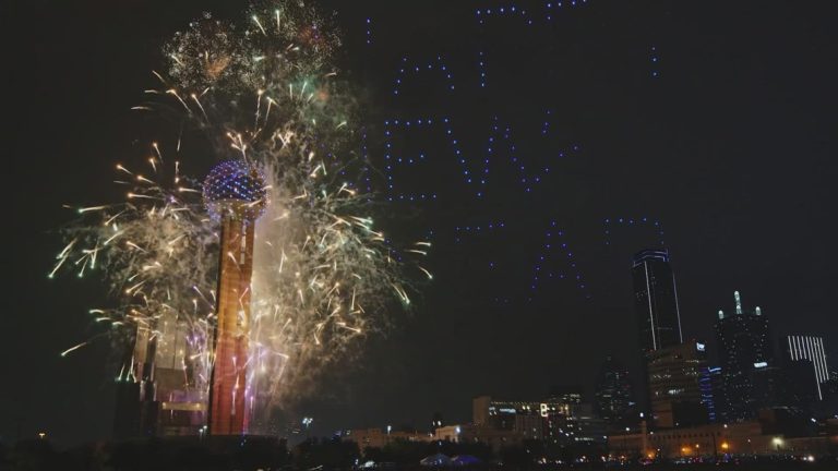 Drone show element of Dallas’ Reunion Tower NYE show scrapped, officials say