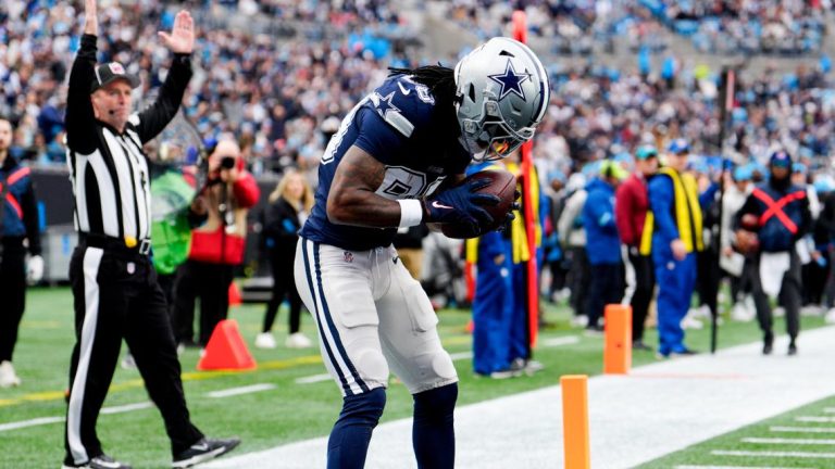 Cowboys lead Panthers at halftime, but see final moments of the 2nd quarter go sideways