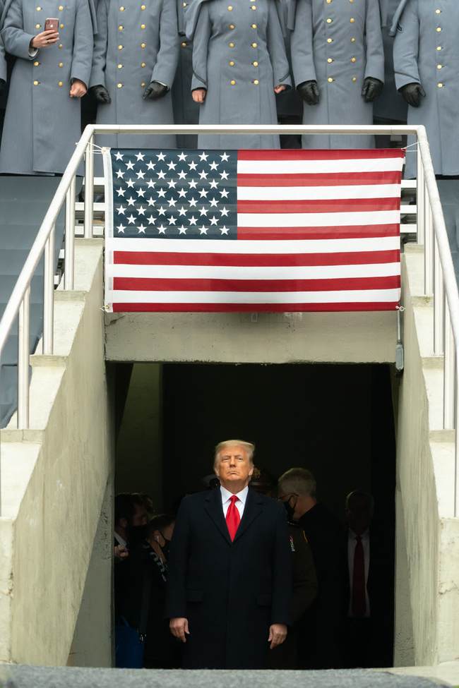 Now This Is Joy: Trump and His Incoming Team Cheered at Army-Navy Game