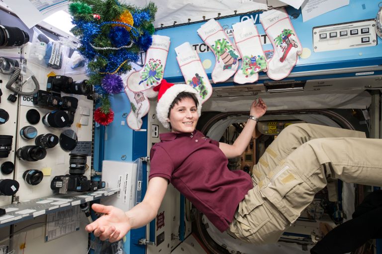 Celebrating the Holiday Season in Space