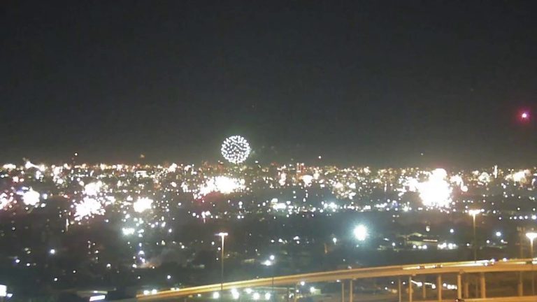 WATCH: San Antonio rings in 2025 with fireworks lighting up the horizon