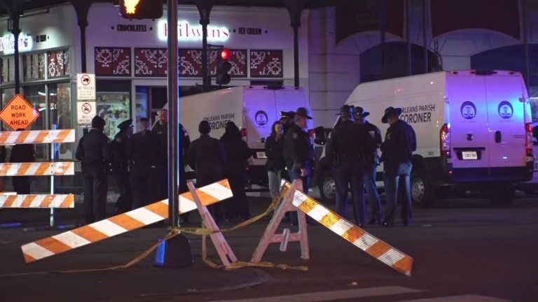 10 dead in New Orleans after vehicle plows through crowd on New Years