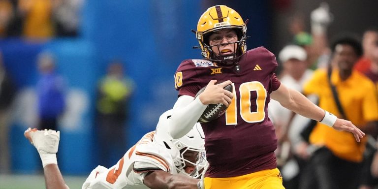 ASU’s magical season ends in nail-biter overtime loss to Texas in Peach Bowl