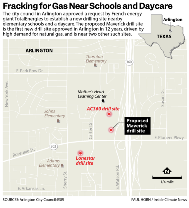 ‘Drill Baby Drill’: Arlington Approves New Site for Fracking Near Daycare and Schools