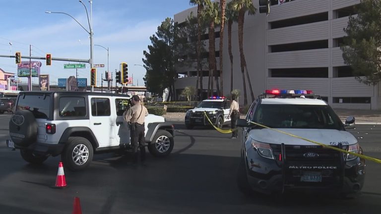 1 person dies when truck catches fire and explodes outside Trump’s Las Vegas hotel