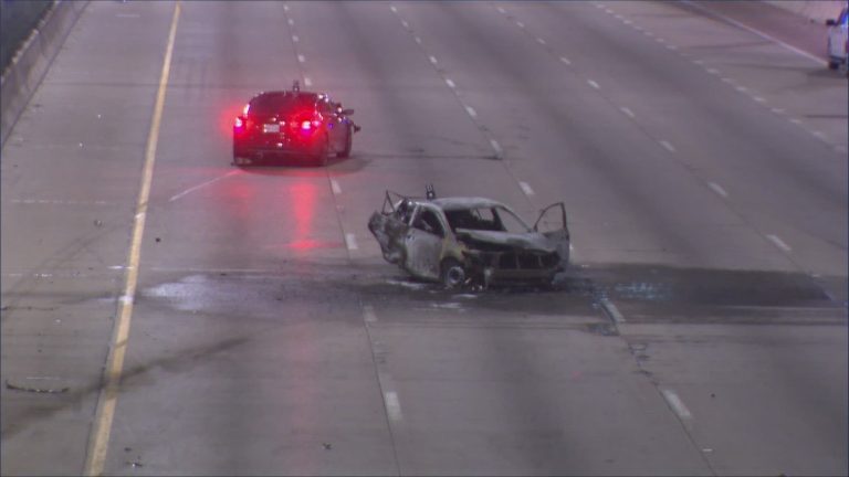 Two people killed in fiery crash on US 75, police said