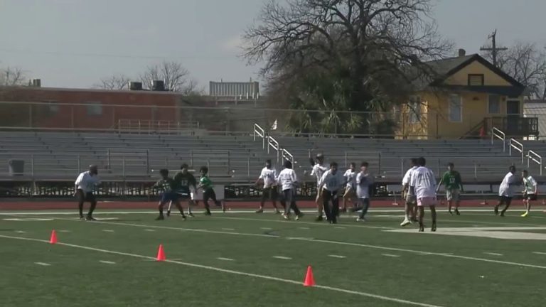 Big Brothers Big Sisters of South Texas hold friendly flag football face-off on Super Bowl weekend