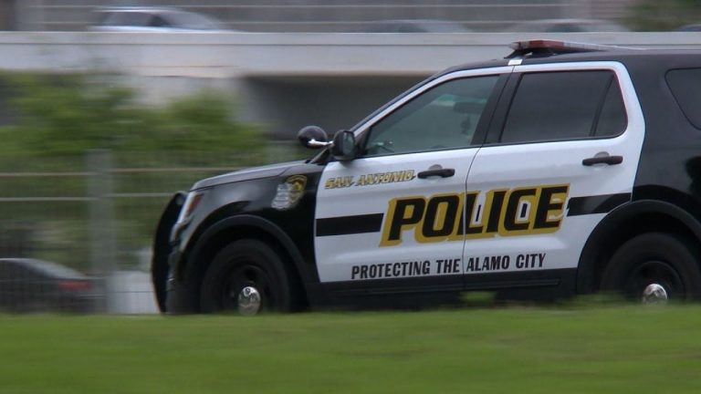 Park police officer shoots man who drove car into lake, approached her with knife, SAPD says