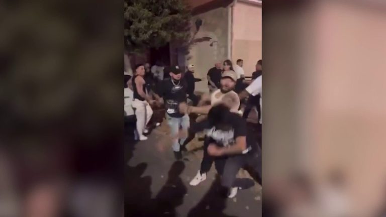 Chaotic brawl, shooting outside downtown bars ends with 1 arrested, SAPD says