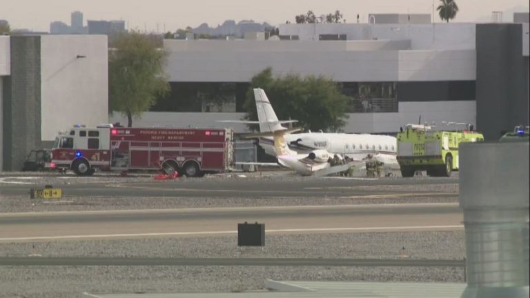 Scottsdale Airport’s runway closed after jet crashes upon landing, 1 dead