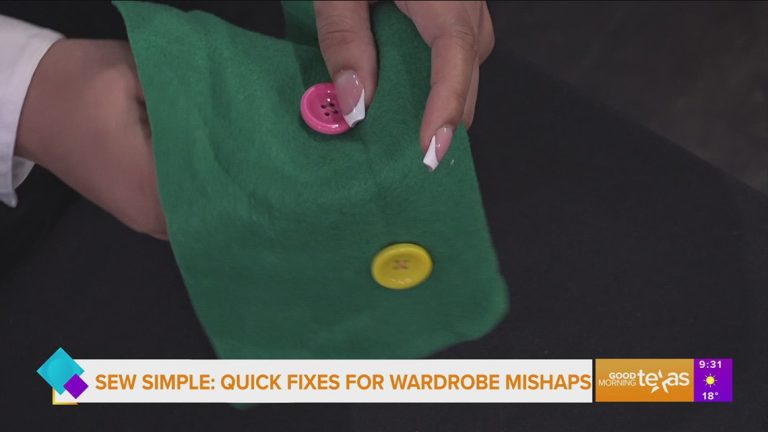 Sew Simple: Quick fixes for wardrobe mishaps