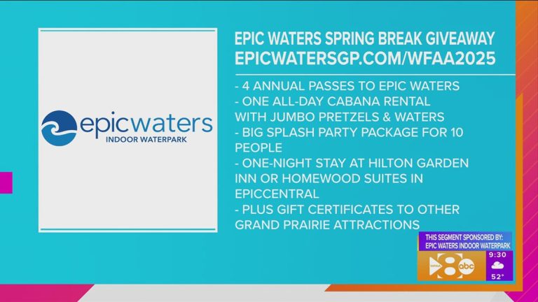 Sponsored: Epic Waters Indoor Waterpark Spring Break Giveaway