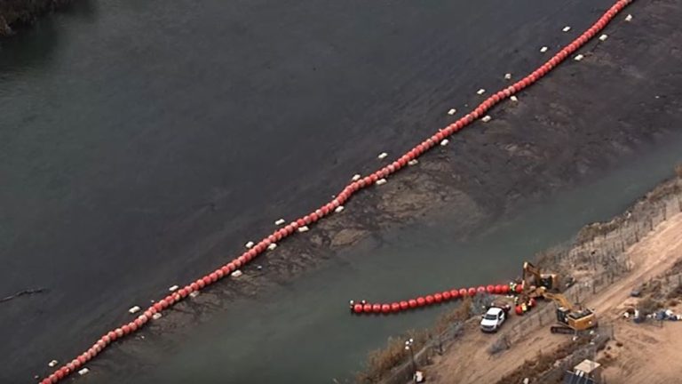 Texas DPS Director: federal government will take over the buoy barrier