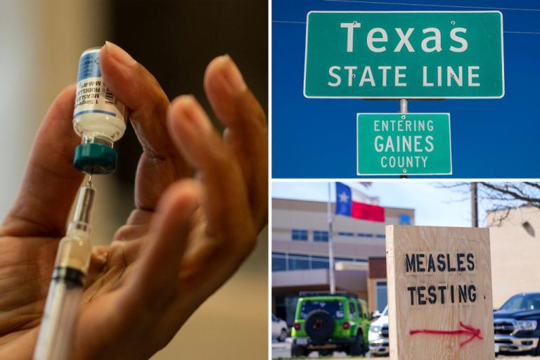 Record-breaking measles outbreak plagues western Texas as cases…