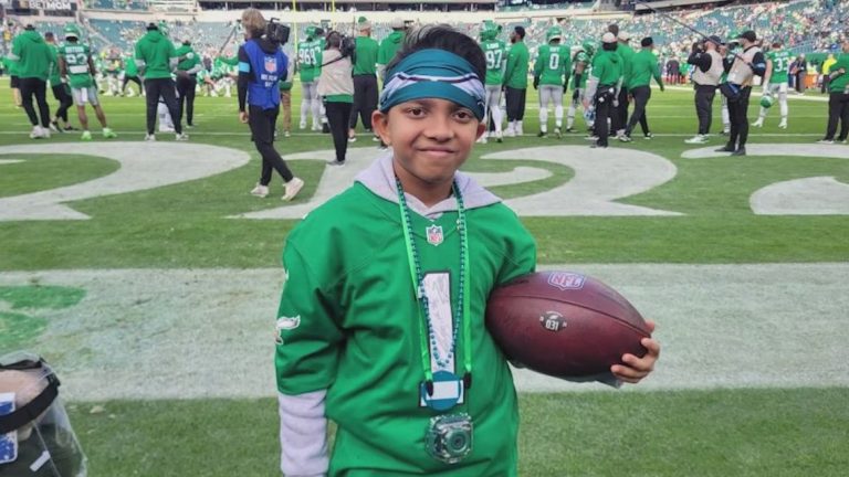 Dallas-area Make-A-Wish granted for ‘Biggest Eagles fan’