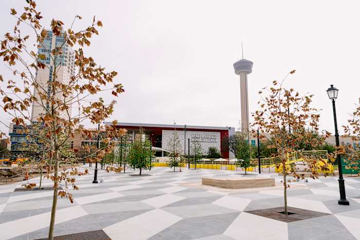 Hemisfair to unveil new Civic Park section with gathering spaces, walkway next month