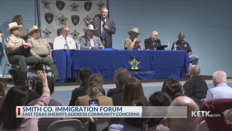 East Texas sheriff apologizes after holding immigration forum to ease concerns