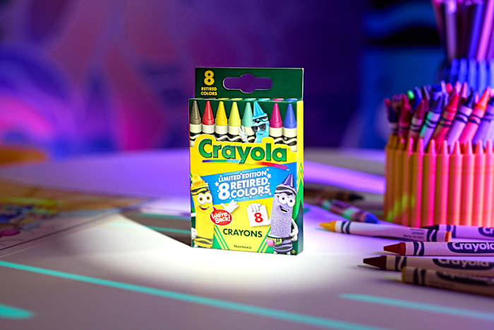 Crayola revives nostalgic colors in limited-edition crayon pack