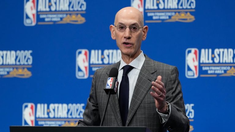 Adam Silver was surprised about the Doncic-Davis trade, urges angry Mavs fans to keep faith