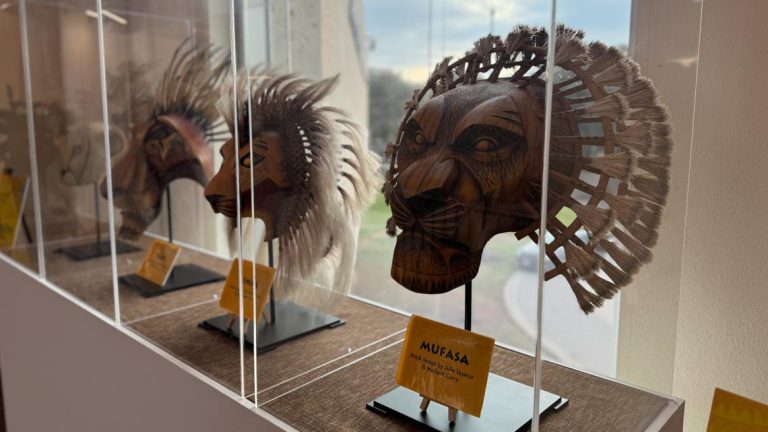 North Texas museum debuts Lion King exhibit, bridging African art and Broadway