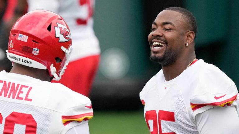 Chiefs star Chris Jones often cries during the national anthem. The reason just might surprise you