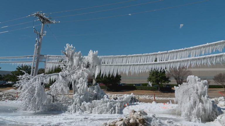 North Texans deal with busted pipes and freezing temperatures