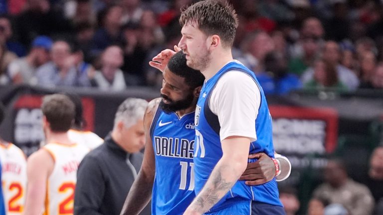 Here’s what Kyrie Irving said about the Luka Doncic trade in his first comments since the move