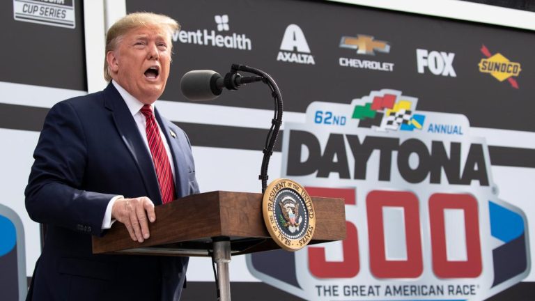 Trump plans to attend NASCAR’s Daytona 500 for the second time as president