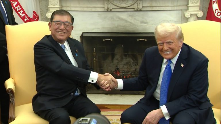 President Trump full sitdown with Japanese PM Ishiba (Feb. 7, 2025)