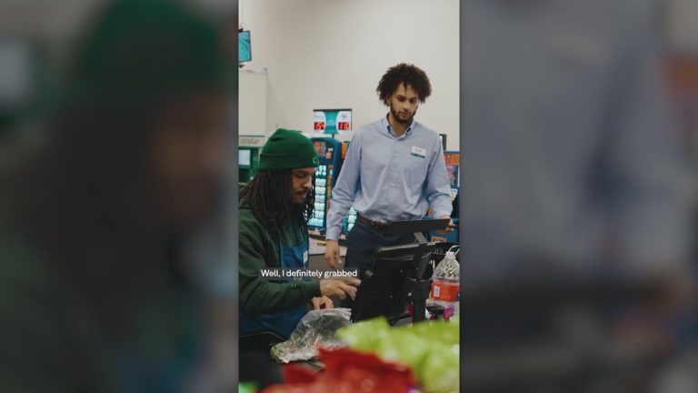 Keith Lee and Dereck Lively II surprise shoppers with free groceries for a month