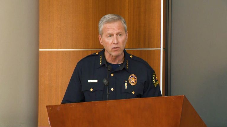 Interim Dallas police chief full statement on immigration concerns (English, Spanish translations)